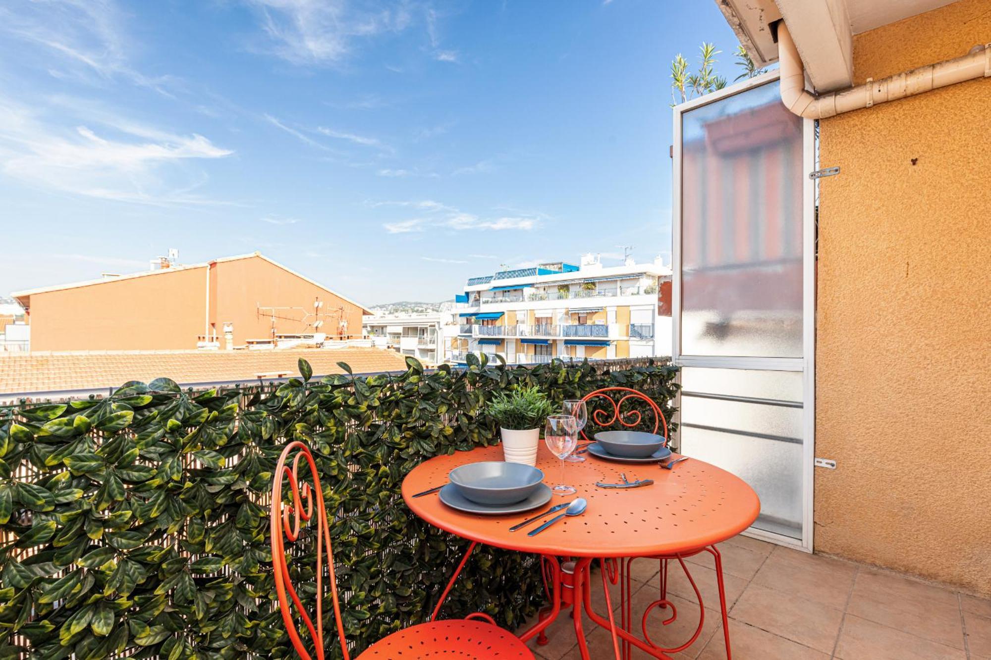 尼斯68 Arson - Appt 2 Pieces Dernier Etage - Terrasse - Parking公寓 外观 照片